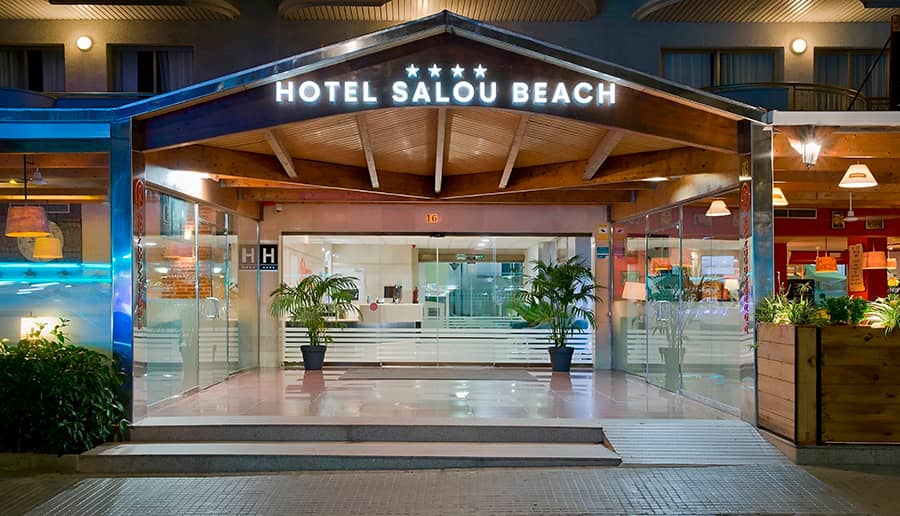 Ubicación del Hotel Salou Beach.